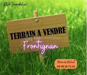 terrain à la vente -   34110  FRONTIGNAN, surface 363 m2 vente terrain - UBI424226887